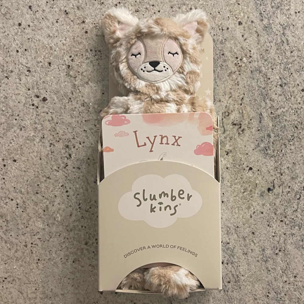 NWT Slumberkins Lynx Kin